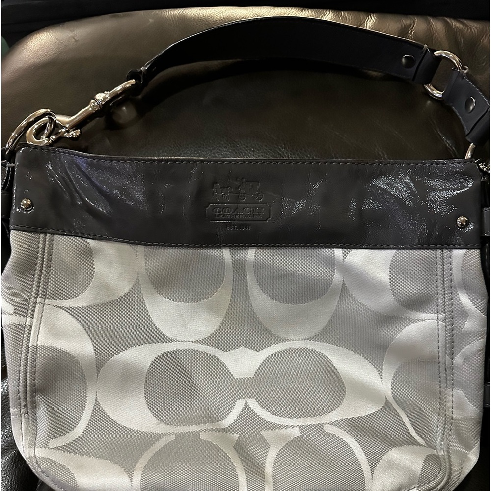 Coach signature purse